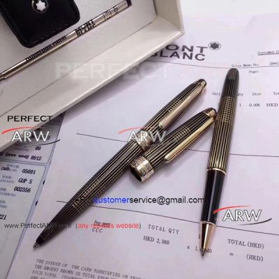 Perfect Replica AAA Mont Blanc Meisterstuck Set - Pens & Pen Holder 4 items Perfect Gifts